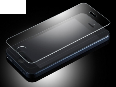 СТЪКЛЕН УДАРОУСТОЙЧИВ СКРИЙН ПРОТЕКТОР ЗА iPhone 5 / 5S / 5c