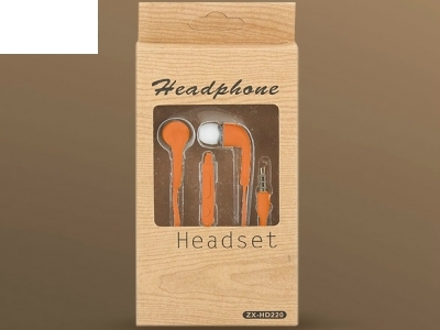 HANDS FREE ЗА СМАРТФОН 3.5ММ ЖАК - Orange