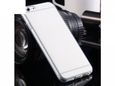 УЛТРА ТЪНЪК ПРОЗРАЧЕН СИЛИКОНОВ ПРОТЕКТОР ЗА iPhone 6 4.7-inch - Transparent