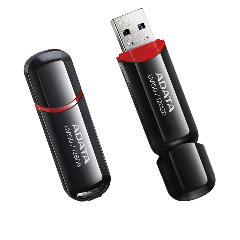 FLASH MEMORY ADATA 128GB UV150 - Black