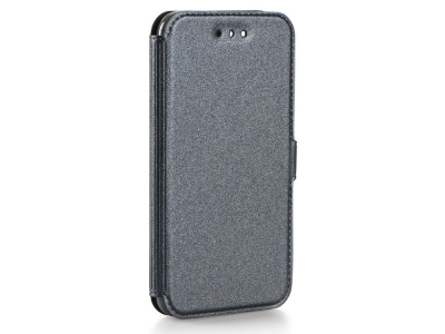 Тефтер странично отваряне  BOOK POCKET за IPhone X / 10 , Сив
