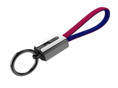 USB Кабел HOCO U36 към Micro USB , Червен/ Син