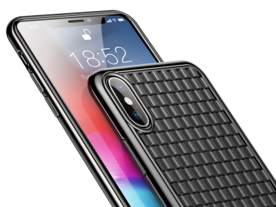 Силиконов Гръб BASEUS за iPhone XS Max (6.5) , Черен