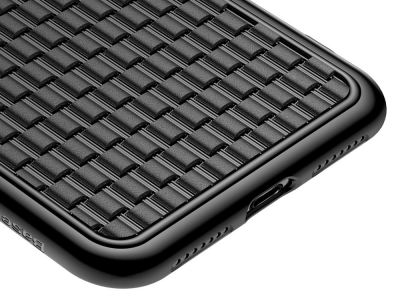 Силиконов Гръб BASEUS за iPhone XS Max (6.5) , Черен