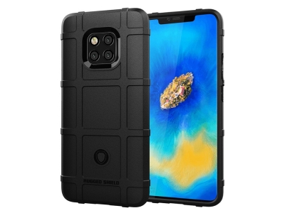 Удароустойчив гръб Grid за Huawei Mate 20 Pro, Черен