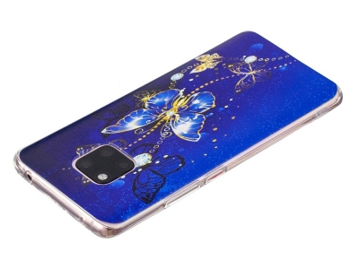 Силиконов гръб за Huawei Mate 20 Pro, Пеперуда