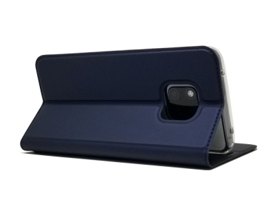 Калъф Тефтер ELEGANCE за Huawei Mate 20 Pro, Тъмно син