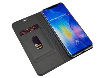 Калъф Тефтер ELEGANCE за Huawei Mate 20 Pro, Черен