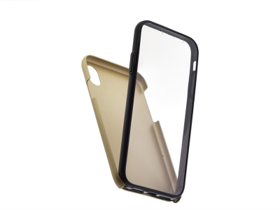 360 Градуса Калъф за iPhone XR (6.1), Златист