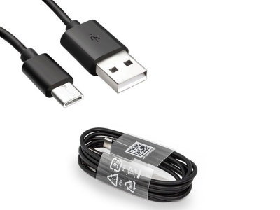 Кабел Samsung EP-DW700CBE, Type-C, 1.5m, Черен