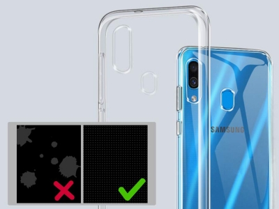 Силиконов гръб за Samsung Galaxy A30 (SM-A305F), Прозрачен