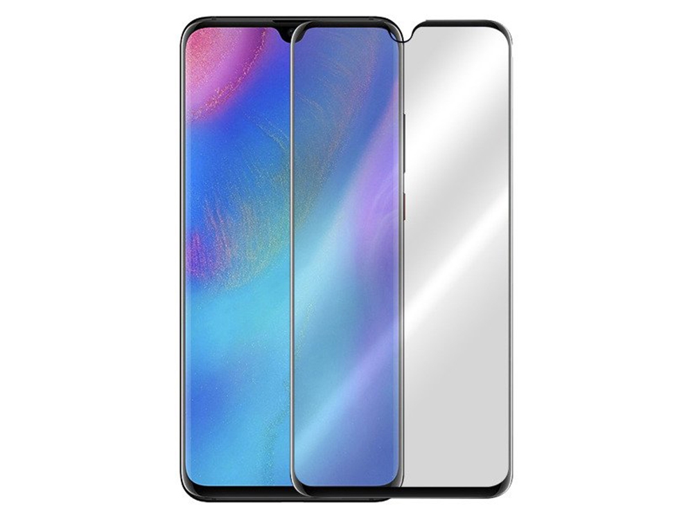 Стъклен Протектор Full Glue 5D за Huawei P30 Pro, Черен
