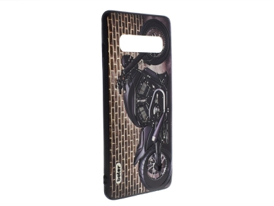 Пластмасов гръб Boter за Samsung Galaxy S10 Plus G975 , Мотоциклетист