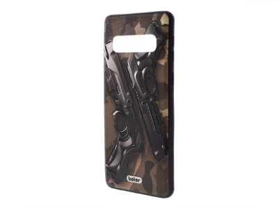 Пластмасов гръб Boter за Samsung Galaxy S10 Plus G975, Пистолети