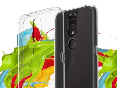 Силиконов гръб за Nokia 4.2, Прозрачен