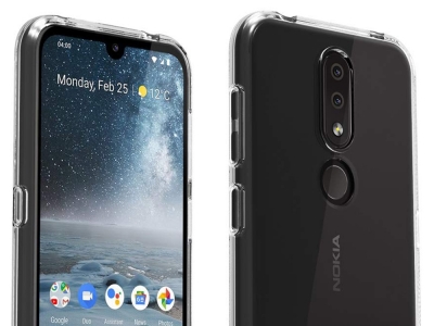 Силиконов гръб за Nokia 4.2, Прозрачен