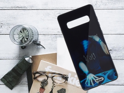 Пластмасов  Гръб Glass Boter за Samsung Galaxy S10 Plus, DJ