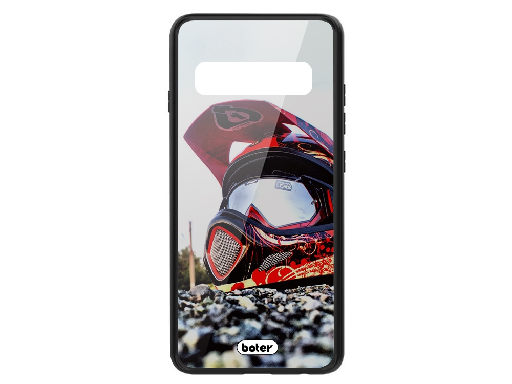 Пластмасов Гръб Glass Boter за Samsung Galaxy S10 Plus, Каска