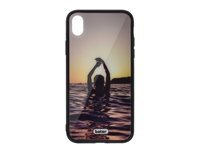 Пластмасов Гръб Glass Boter за iPhone XR (6.1), Русалка