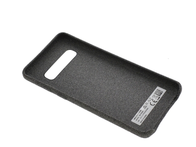 Пластмасов Гръб Texture за Samsung Galaxy S10, Сив