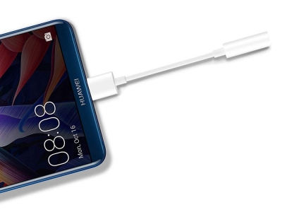 Адаптер Huawei CM20 HF/audio (Jack 3,5 mm - Type C) Bulk White