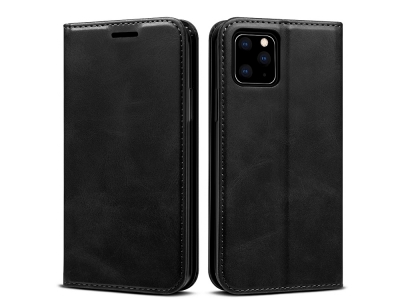 Калъф Тефтер Magnetic за iPhone 11 Pro Max, Черен