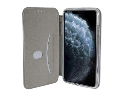 Калъф Тефтер ELEGANCE за iPhone 11 Pro Max, Сив