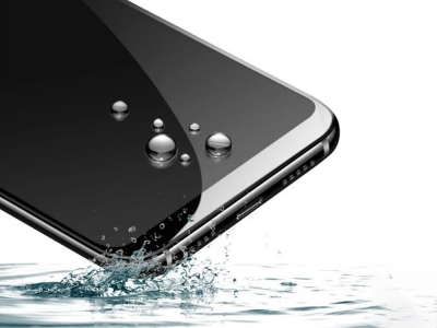 Стъклен Протектор Full Glue 5D за Huawei P40 Lite E, Черен