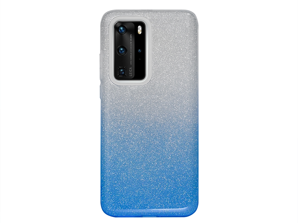 Силиконов Гръб BLING за Huawei P40 Pro, Син