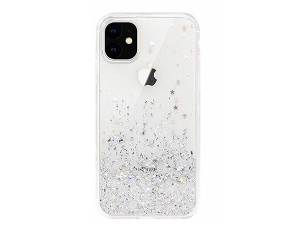 Удароустойчив гръб Glitter за Iphone 11 Pro (5.8), Прозрачен