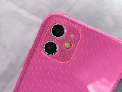 Силиконов Гръб за iPhone 11, Розов