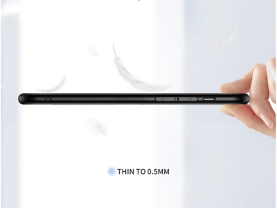 Стъклен гръб Glass за Huawei P40 Lite E/Y7P, Син-Черен