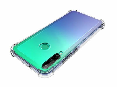 Силиконов калъф Drop-resistant за Huawei P40 lite E / Y7p / Honor 9C, Прозрачен
