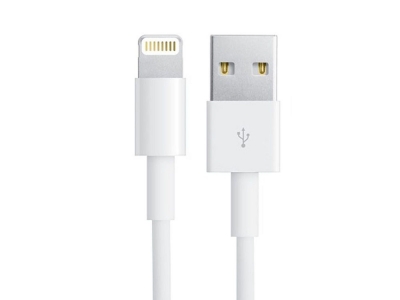 Кабел MD819 iPhone 5 Lightning Data Cable 2м Бял, Bulk