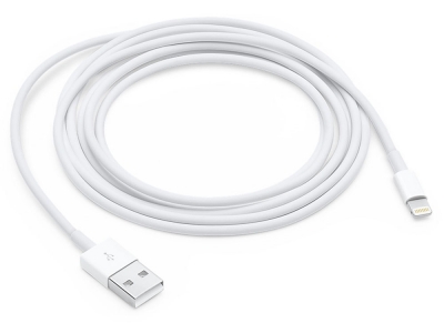 Кабел MD819 iPhone 5 Lightning Data Cable 2м Бял, Bulk