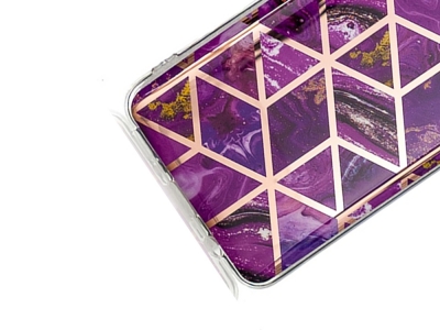 Силиконов Гръб Marble Skin за Samsung Galaxy A31, Розов