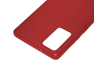 Силиконов калъф Level за Samsung Galaxy Note 20, Червен