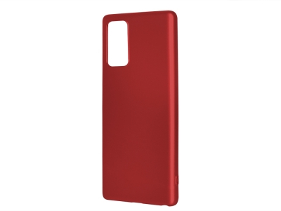 Силиконов калъф Level за Samsung Galaxy Note 20, Червен