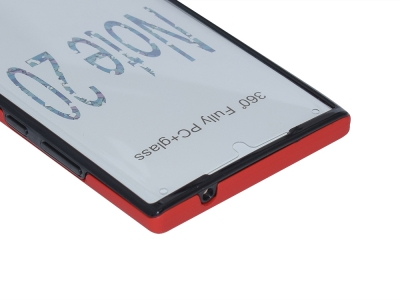 360 Градуса Калъф за Samsung Galaxy Note 20, Червен