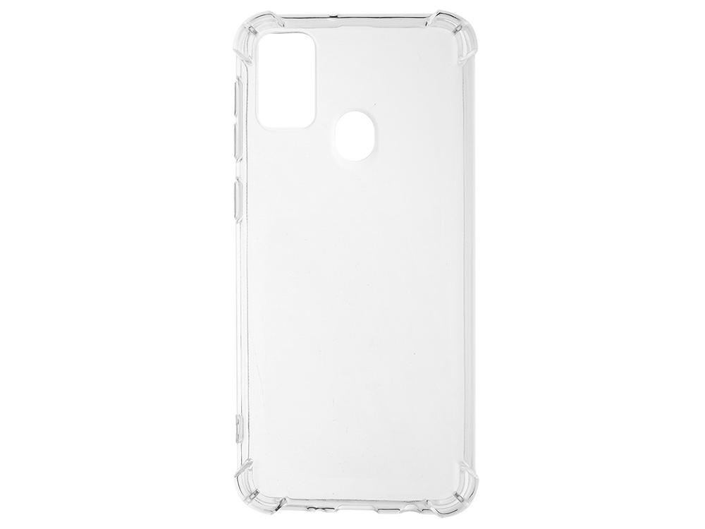Силиконов калъф Drop-resistant за Samsung Galaxy M21/M30s, Прозрачен