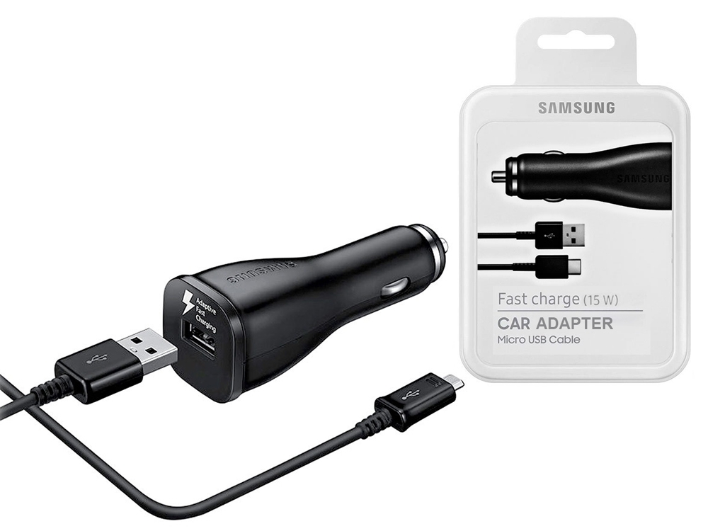 Зарядно 12V 2A Samsung EP-LN915U Fast Charger + кабел Micro USB , Черен