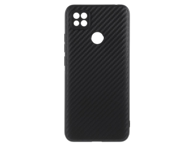 Силиконов Калъф Carbon за Xiaomi Redmi 9C, Черен