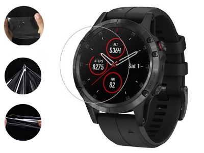 Хидрогел протектор за часовник Garmin Fenix 5+