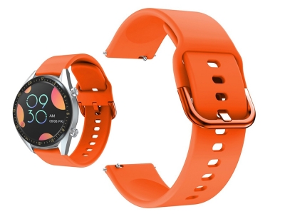 Силиконова каишка 22mm за Huawei Watch GT / Watch GT2 / Watch Active, Оранжев