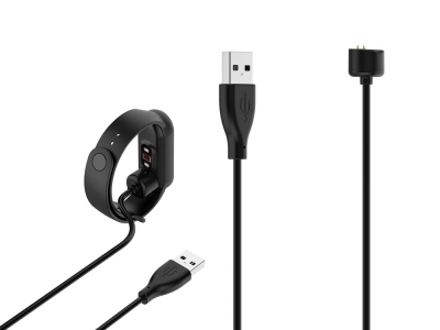 Магнитен кабел за зареждане на Xiaomi Mi Band 5, Черен
