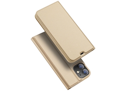 Калъф Тефтер Dux DUCIS за iPhone 12 / 12 Pro, Златист