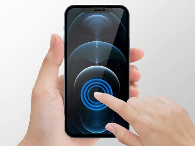 Стъклен Протектор 5D Full Glue за iPhone 12 Pro Max, Черен