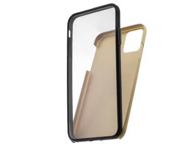 360 Градуса Калъф за iPhone 12 / 12 Pro, Златист