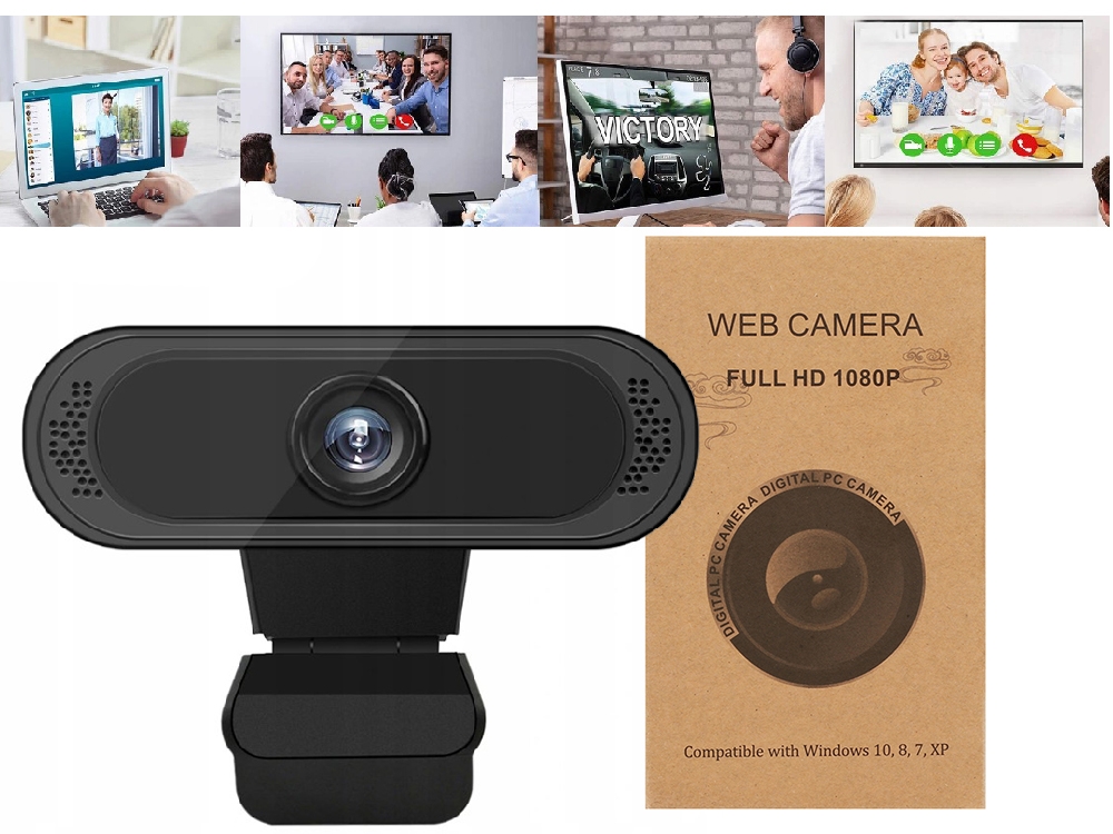 Камера за компютър и лаптоп Webcam Full HD B16 1080p