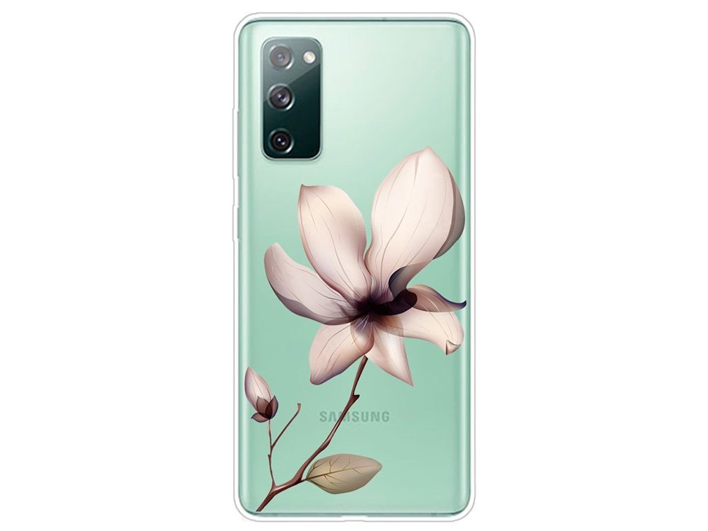 Силиконов калъф за Samsung Galaxy S20 FE / S20 Fan Edition, Цвете
